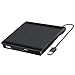 Produktbild Externes CD Laufwerk, Tragbares USB 3.0-CD / DVD +/- RW Laufwerk Ultra Slim DVD / CD ROM Umschreibbrenner Optisches DVD Laufwerk Für Laptop-Desktop PC Win 10/8 / XP und Linux Os Macbook Pro
