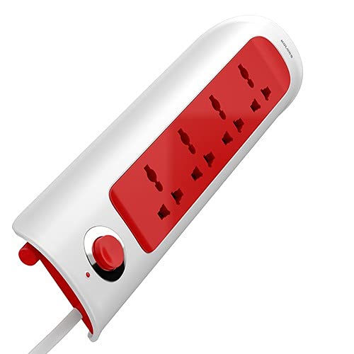 Konnekt Spike Guard 4 International Socket with Surge & Spike Protection with 2 Mtr Wire