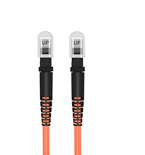 Puente óptico MTRJ a MTRJ hembra multimodo dúplex OM2 de 15 m con fibra 50/125um de alta pureza