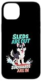 fantastico cane da surf siberian husky custodia per iphone 14 plus