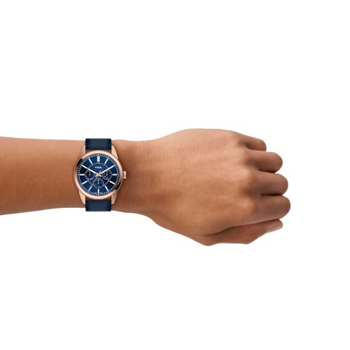 Image of Fossil Men's Watch, Pearson Multifunction Stainless Steel Watch for Men