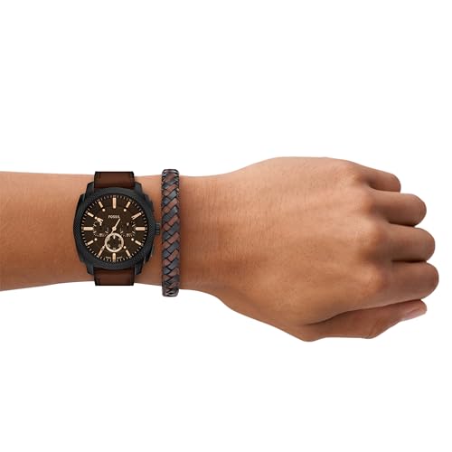 Image of Fossil Men's Watch, Machine Stainless Steel Chronograph Watch for Men