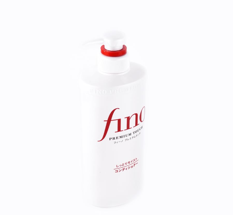 Fino Premium Touch Moist Conditioner (550ml/18.6oz) - J-Beauty Japanese Hair Repair Treatment with Royal Jelly & PCA - Deep Moisturizing, Smoothing & Anti-Frizz for Dry, Damaged Hair