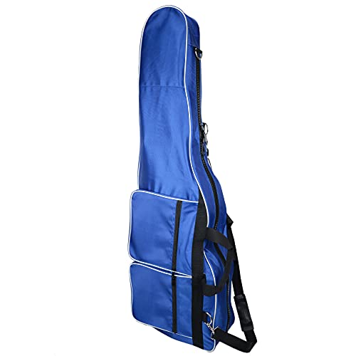 ThreeWOT Fencing Bag for Equipment,Fencing Storage Bag for Mask Sword and Fencing Suit,Portable Fencing Sack with Handle and Shoulder Strap (Blue)