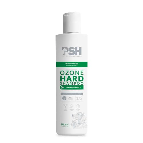 PSH Ozone Soft - Shampoo per Cani e Gatti con Pelle Sensibile e Dermatosi Leggere - Pulizia Idratante e Protezione per Pelle Atopica o Reattiva - Adatto per Uso Frequente - 300 ml