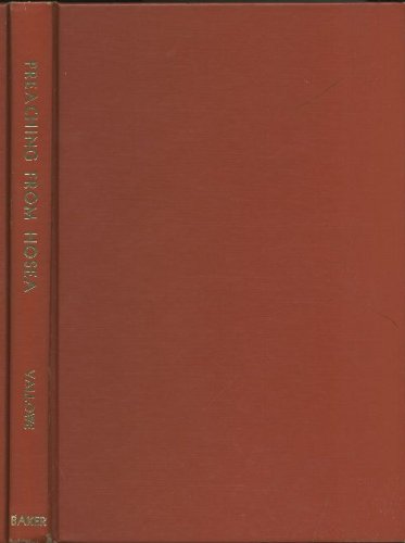 Preaching from Hosea B0007F1NQ8 Book Cover