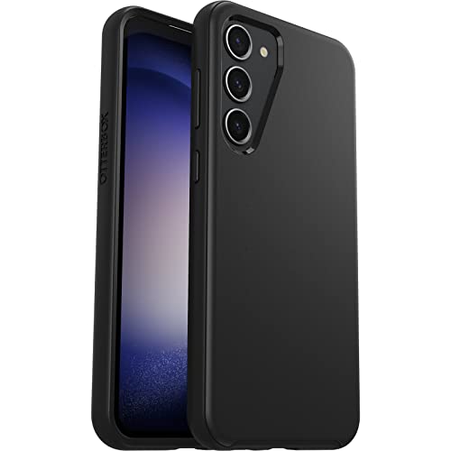 OtterBox Galaxy S23+ Symmetry Series Case - Single Unit Ships in Polybag, Ideal for Business Customers - BLACK , ultra-sleek, wireless charging compatible, raised edges protect camera & screen - image 5