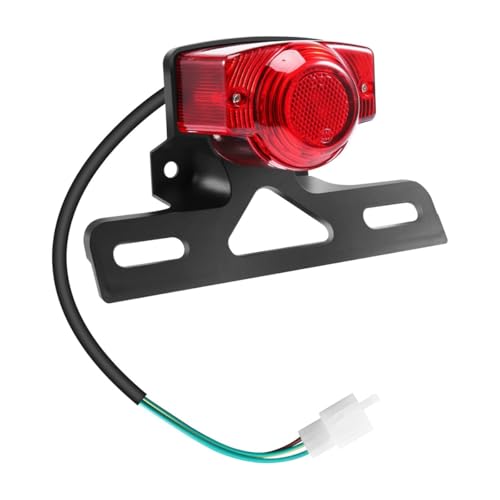Feu arrière de moto pour Monkey Z50 rouge et modèle KDF Bike n° 012R