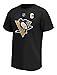 Fanatics - NHL Pittsburgh Penguins Iconic Name & Number Crosby Graphic T-Shirt - Nero Colore Nero, Nero , M