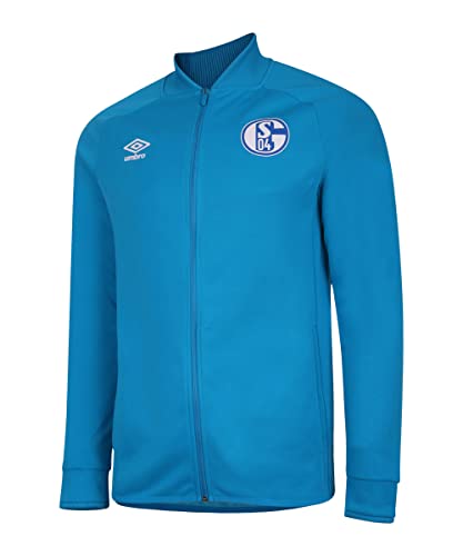 Umbro 2020-2021 Schalke Presentation Jacket (Blue)...