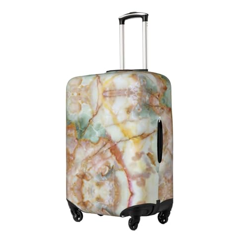 Golden Marble Print Luggage Suitcase Cover Protector Luggage Washable Covers With Concealed Zipper2