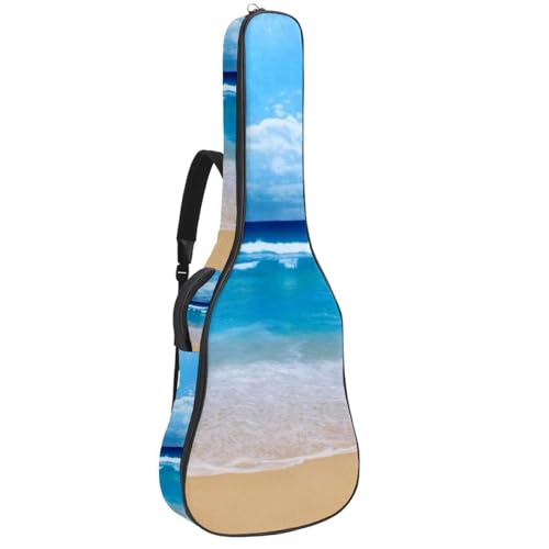 Sac de transport pour guitare acoustique multicolore pour éviter les chocs et le désordre
