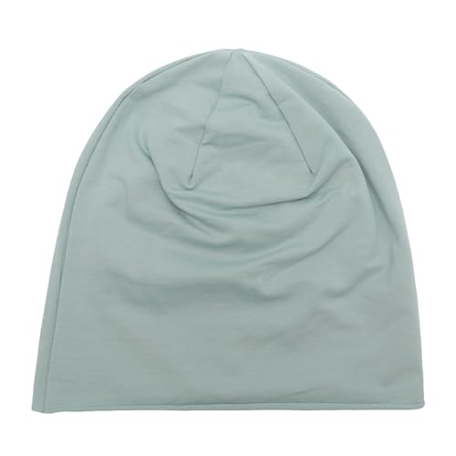 Image of ZLYC Cotton Thin Slouchy Beanie Hat for Men Women Fashion Soft Stretch Knit Skull Cap