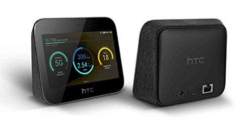 Image of HTC Sprint 5G Hub 5G and 4G LTE Hotpsot | Up to 20 WiFi Devices and 1 Wired | Great for Remote Workers | Android 9.0 | 2.4GHZ and 5GHZ | 7660MAH All Day Battery