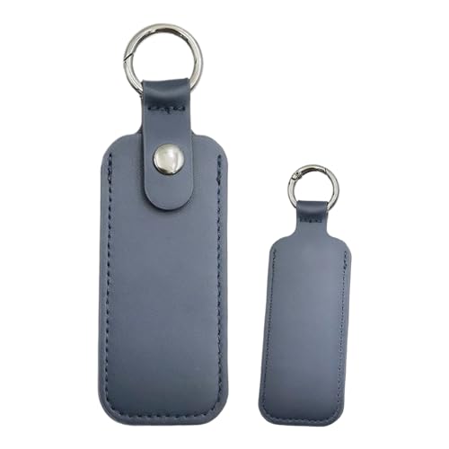 Llaveros flash - Caja de unidad de pulgadas flash de 9x4cm, amplia aplicación | Pista protectora de palo de memoria portátil con material de cuero artificial, lanzadera de palo de memoria para trav