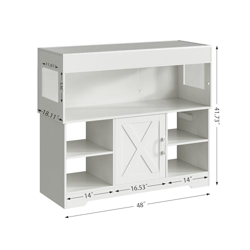 Image of Herture 60 Gallon Reptile Tank with Stand,Reptile Enclosure with Cabinet