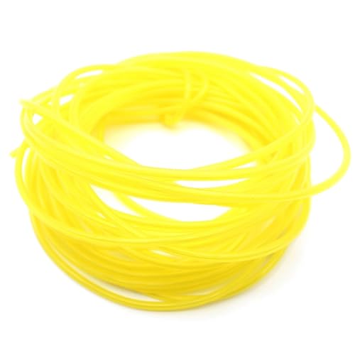 flexiable rubber Fuel Line Hose For Lawn Mower Saw Strimmer Trimmer Blower 10 Meter 3mmx5mm 1/8Inch X 3/16 Inch drain elastic