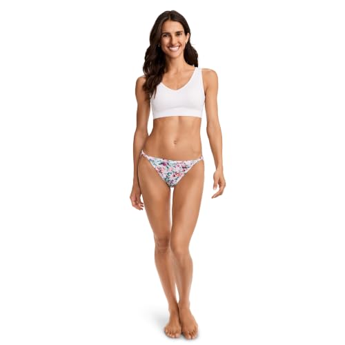 Image of Jockey Women's Underwear 100% Cotton Elance String Bikini - 3 Pack