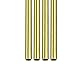 DTGN 10mm x 0.5mm x 200mm(ADxWand TxL) Messing Rohr - 4Pack - Gut für Maschinen Ausrüstung Basteln Dekorative Rahmen - Rund Metall Rohre
