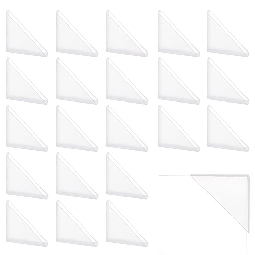 NBEADS 50 Pcs Transparent Photo Corners