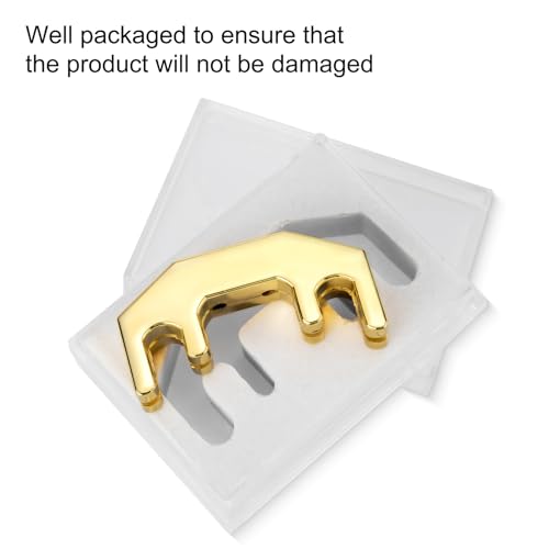 Metal Violin Mute Practice Violin Silencer Golden Fiddle Silent Silencer Parts for 1/2, 3/4, 4/4 Violin