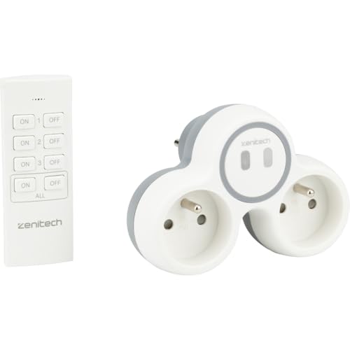 Biplite 2300W + télécommande Blanc - Bolea - Zenitech