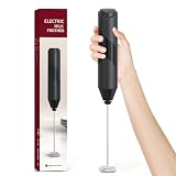 Mini Mixer Portátil pare Bebidas, Mixer de Mão de Aço Inoxidável Mix para Café, Cappuccino, Shakes e Ovos (Batedor a Pilha)