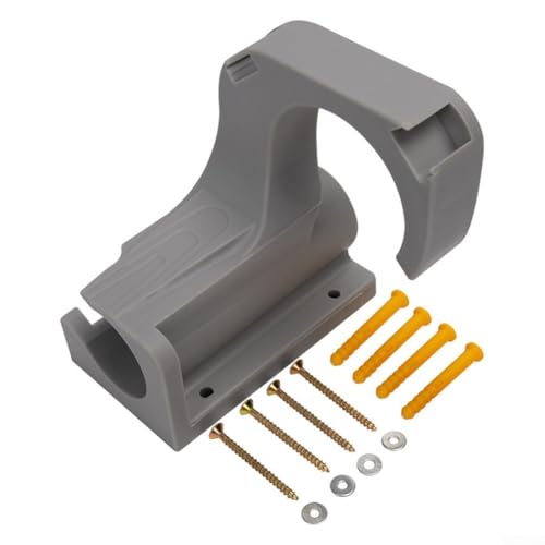 Yhenlovtt - Yhenlovtt Hochdruckreiniger-Halter, Wandhalterung, strapazierfähig, 25 kg Tragfähigkeit, Hängeregal für Hochdruckreiniger-Schlauch, graues PP-Material für Garage und Werkstatt
