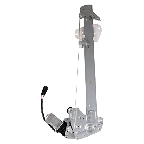 Image of TRQ Front Passenger Side Power Window Motor and Regulator Assembly Compatible with 2016-2021 Honda HR-V