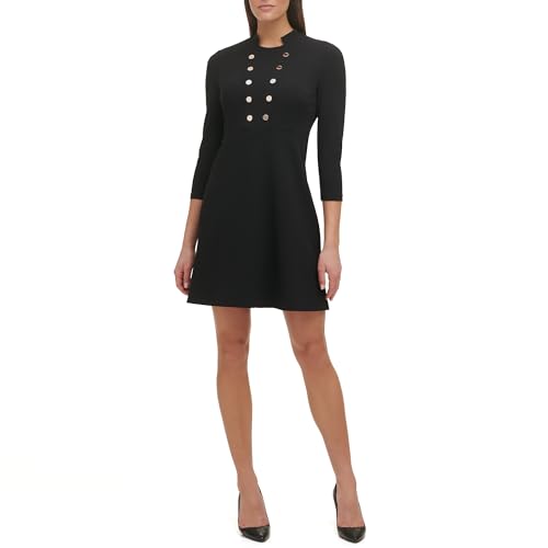 Tommy Hilfiger Women's Dresses, Black, 10 at Amazon Women's Clothing store
