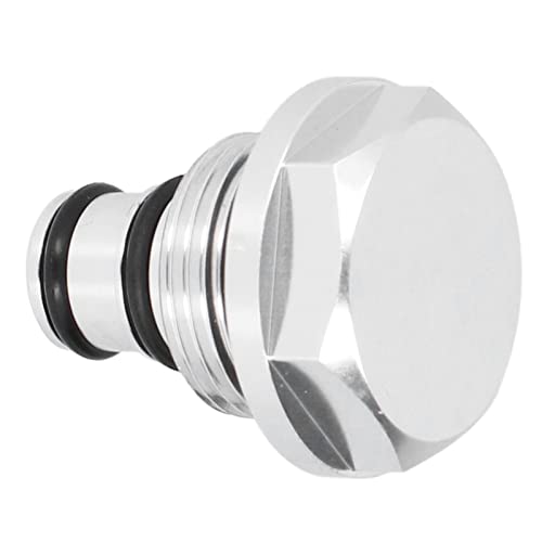 Conector de válvulas, plugue de válvula solenoide superfície anodizada fácil instalação para carro (