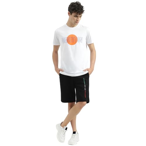 Image of United Colors of Benetton Men's Cotton Regular Fit T-Shirt