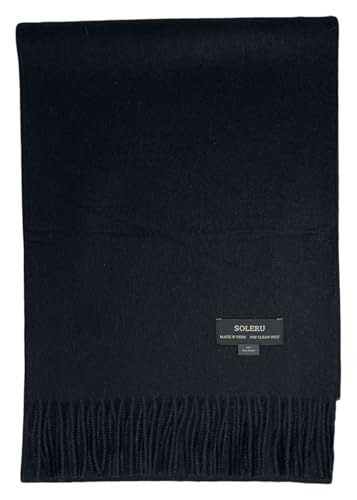 100% Baby Alpaca Wool Scarf for Men & Women - Imported from Peru4