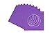CountryArtHouse Purple Acid Free 10x10 Circle Picture Frame Mat with White Core Bevel Cut for 6x6 Pictures - Fits 10x10 Frame - Pack of 10 Matboards