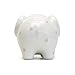Child to Cherish Ceramic Elephant Piggy Bank for Girls, Pink Polka Dots