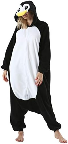 Pyjama volwassen dames, uniseks dieren-onesies, innovatieve herenpyjama, nachtkleding voor Halloween, thuiskleding, rollenspelkostuum, eendelige loungewaar voor lichaamslengte van 148-187 cm