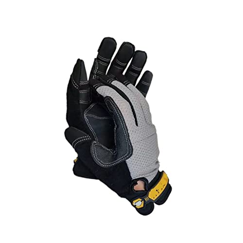 XINFULI Guantes de trabajo antideslizantes, resistentes a pinchazos, extra duraderos, de la más alta calidad,El más alto nivel de protección(XL)
