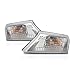 For Jeep Liberty Front Signal/Corner Light 2008 09 10 11 2012 Pair Driver and Passenger Side Set DOT Certified For CH2520145 + CH2521145