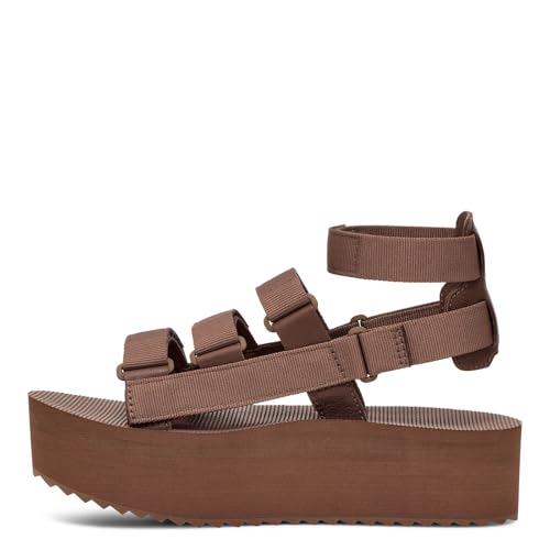 Image of TEVA Women's Flatform Mevia Adjustable Quick-Drying Casual Sandals