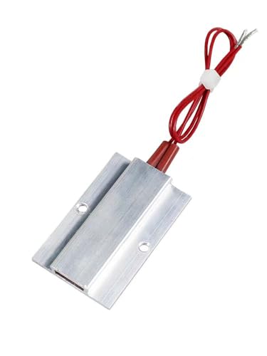 PTCヒータープレート PTC電気ヒーター PTC発熱体ヒーター PTC電気ヒーター 小型 加熱プレート 小型プレート 断熱材 ヘアカーラー装置 ヨーグルトメーカー コーヒーメーカー 恒温ヒーター アルミシェル製 高温線採用 表面に絶縁体使用 安全 操作簡