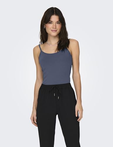 Lot de 2 débardeurs noirs Only Onllove pour femme en coton doux