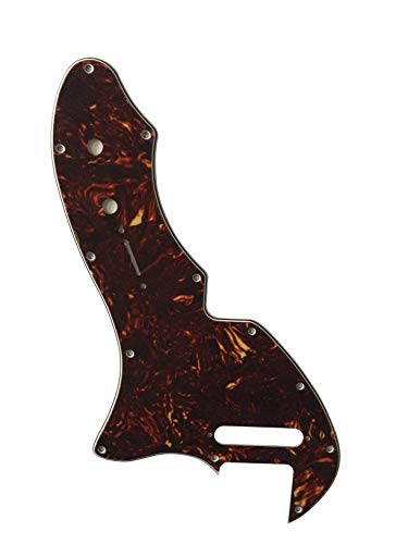 For US Fender Telecaster 69 Thinline Guitar Pickguard. (4 Ply Brown Tortoise)