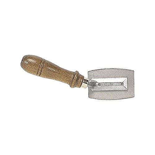 Ulmia 727 Scie à placage (petites dents agissent comme un couteau, coupe remplaçable, longueur : 185 mm, lame de scie : 75 mm avec denture de traction)