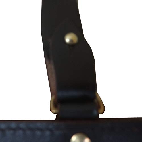 Sam Browne Belt with Sword Frog, Shoulder Strap, Ammo Pouch and Holster Dark Brown4