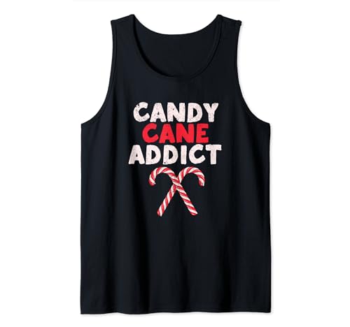 Candy Cane Addict Funny Christmas Lover Sweet Christmas Cookies Canotta