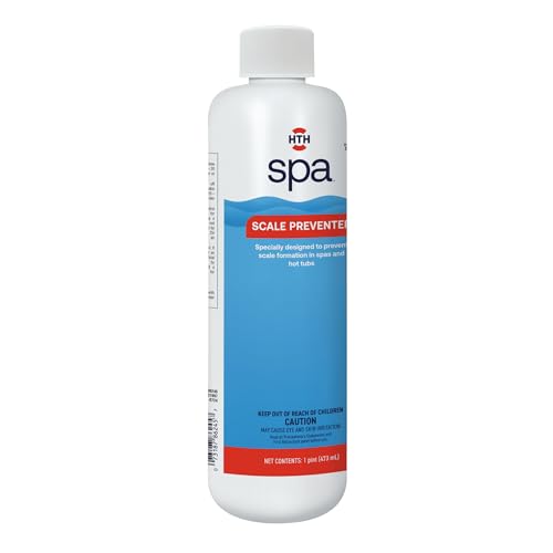 Image of HTH Spa 86245, Scale Preventer for Spas & Hot Tubs, 16oz