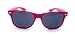 Sunglasses Classic 80’s Vintage Style Design (Neon Pink)