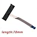 Zahara DD0G7BHD011 L23889001 Laptop HDD SATA FestplattenAnschlusskabel für HP 15CS Serie 15CW Serie 15cs0080ca 15cs0053cl 15cs0051wm 15cs0052cl 15cs0050tx (10PIN 78MM)