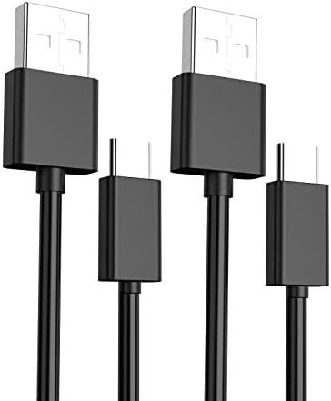 BERLAT USB C Charging Cable 2-Pack 6.6ft for PS5 Xbox