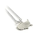 Filigran gearbeiteter Landkarten Anhänger aus 925 er Silber gefertigt. Dieses Schmuckstück wird in unserem Atelier | Schmuck Manufaktur in Deutschland hergestellt. Goldschmiedequalität mit viel Liebe zum Detail. by aa-design